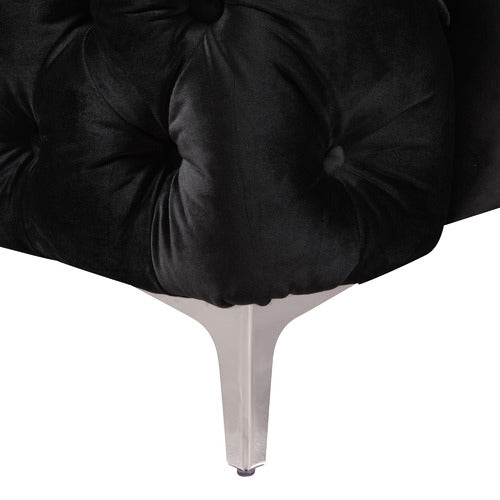 SOUTHERN STYLERS EDDARD 3 SEATER VELVET SOFA