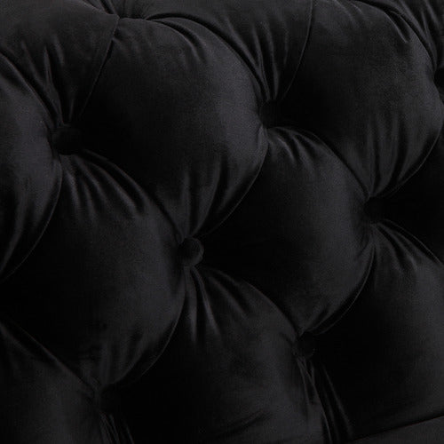 SOUTHERN STYLERS EDDARD 3 SEATER VELVET SOFA