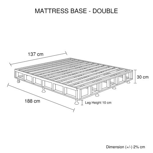 SOUTHERN STYLERS BLACK GABBIE UPHOLSTERED BED BASE