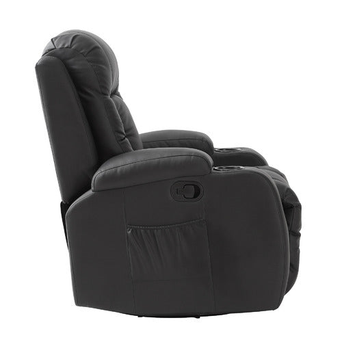OAKLEIGH HOME GABIN FAUX LEATHER MASSAGE CHAIR