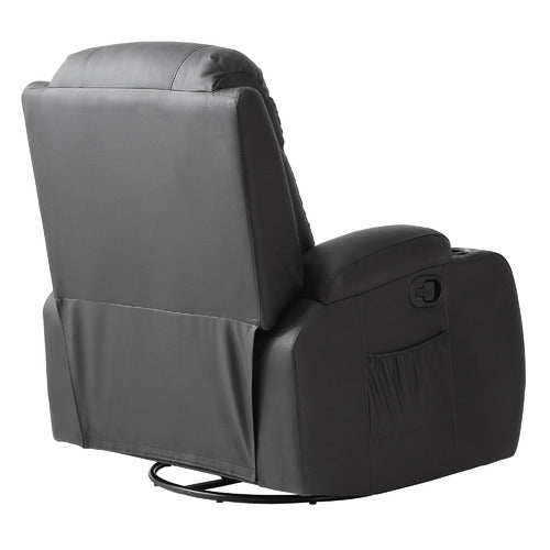 OAKLEIGH HOME GABIN FAUX LEATHER MASSAGE CHAIR