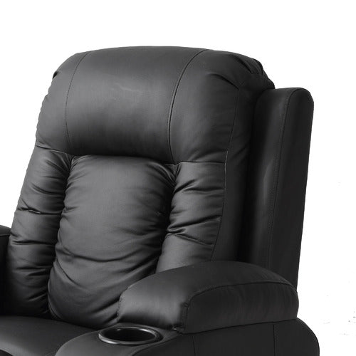 OAKLEIGH HOME GABIN FAUX LEATHER MASSAGE CHAIR