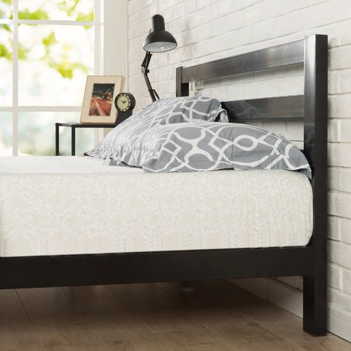 STUDIO HOME BLACK SHARI STEEL QUEEN BED