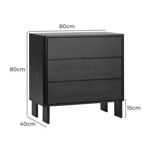 MADDISON LANE SISA 3 DRAWER CHEST