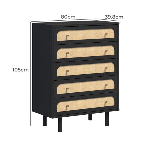 CAPE FURNITURE BLAINE 5 DRAWER CHEST