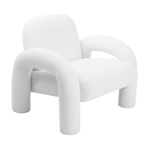 EVER DREAMING LIVING BLAIRE TEDDY ACCENT CHAIR