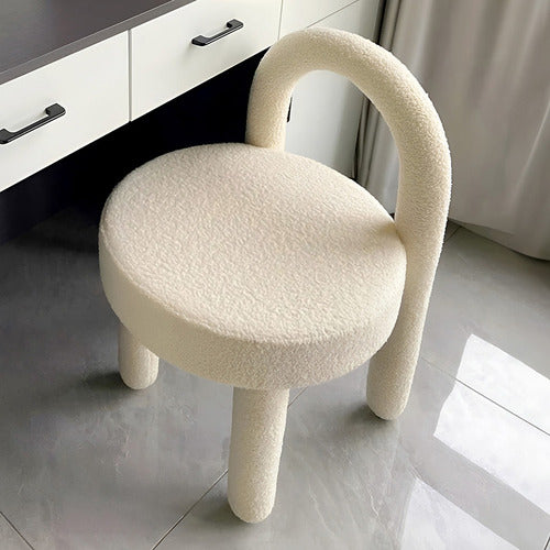 MODERN COLLECTIVE BLANCA BOUCLE ACCENT CHAIR