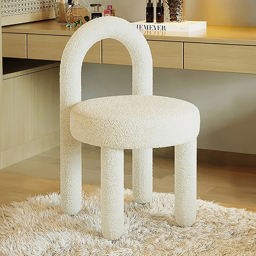 MODERN COLLECTIVE BLANCA BOUCLE ACCENT CHAIR