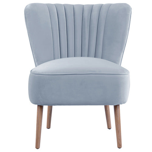 BROOKLYN AND BELLA COCO VELVET SLIPPER CHAIR