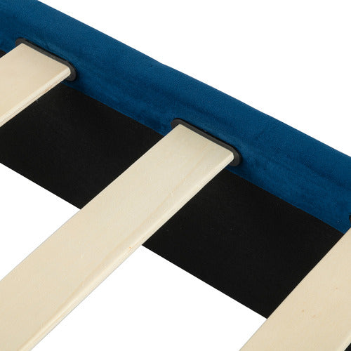 EVER DREAMING LIVING BLUE KINSLEY BED BASE