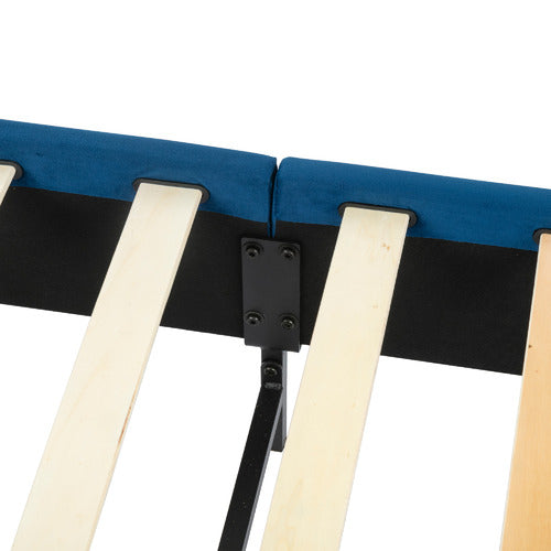 EVER DREAMING LIVING BLUE KINSLEY BED BASE