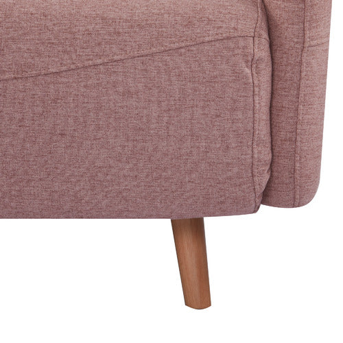 PALMGROVE LANE BLUSH LIAM UPHOLSTERED SOFA BED