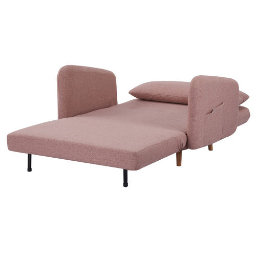 PALMGROVE LANE BLUSH LIAM UPHOLSTERED SOFA BED