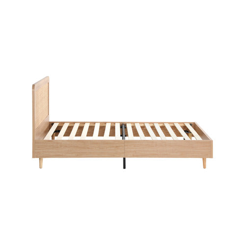 LIVING FUSION DAHLIA RUBBERWOOD BED FRAME