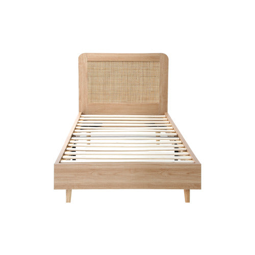 LIVING FUSION DAHLIA RUBBERWOOD BED FRAME