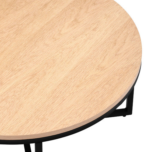 BORAS 80CM ROUND COFFEE TABLE