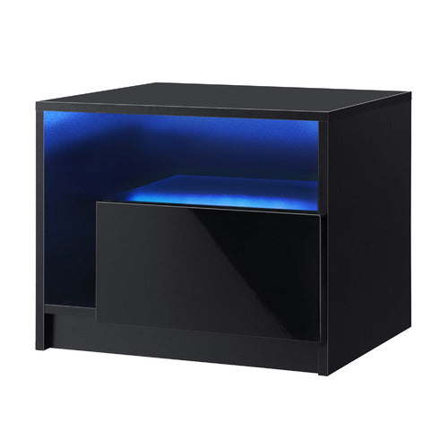 LIVING FUSION BOSLEY LED BEDSIDE TABLE