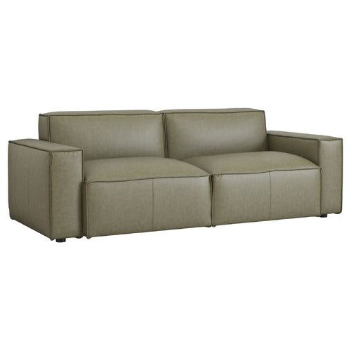 BOULDER 3 SEATER GENUINE LEATHER SOFA