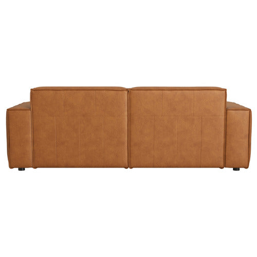 BOULDER 3 SEATER GENUINE LEATHER SOFA