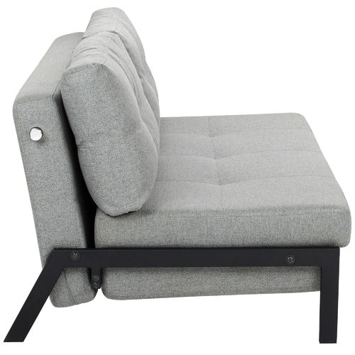 BRAD UPHOLSTERED DOUBLE SOFA BED