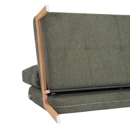 BRAD UPHOLSTERED DOUBLE SOFA BED