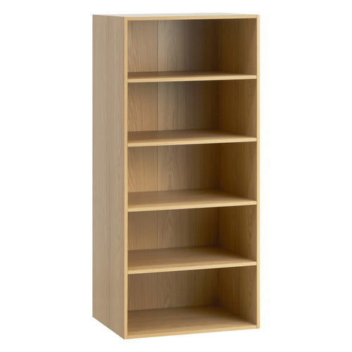 LIVING FUSION NATURAL CASSANDRA 5 SHELF WARDROBE