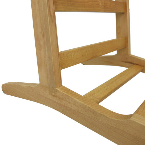 NATURALLY PROVINICIAL COILA BEECH WOOD & FABRIC LEISURE ARMCHAIR