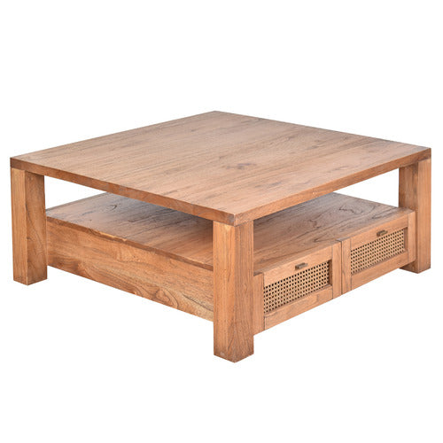 CHARTWELL HOME BRADFORD SQUARE MINDI WOOD COFFEE TABLE