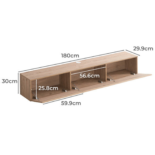 CORE LIVING BREE 3 DOOR FLOATING TV UNIT