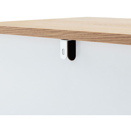 BRIANNA 2 DRAWER BEDSIDE TABLE
