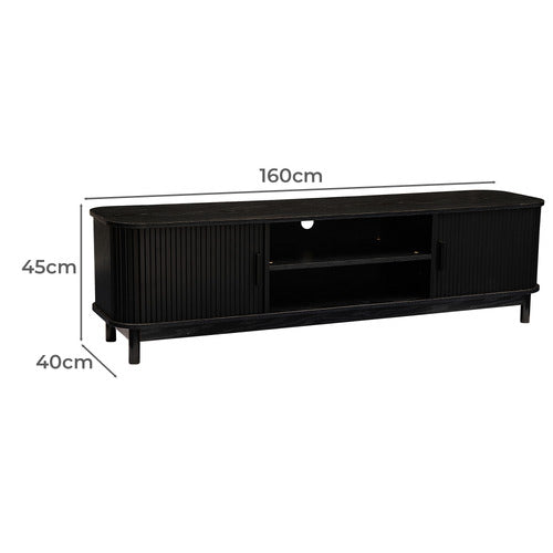 EVER DREAMING LIVING BRIELLA RIBBED ENTERTAINMENT UNIT
