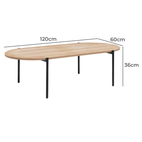 BROOKE CURVED COFFEE TABLE
