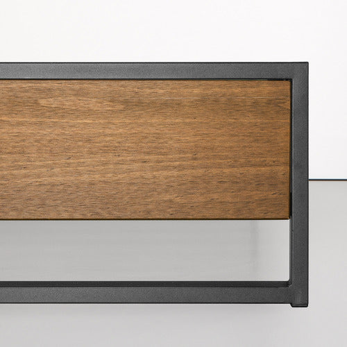 STUDIO HOME HARMONY H35CM METAL & WOOD BED BASE