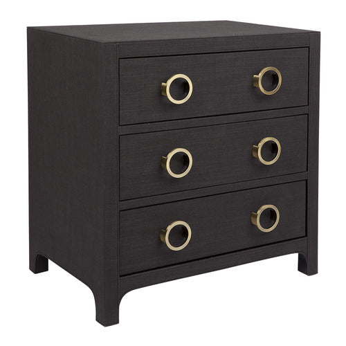 REXINGTON HOME BRYCE UPHOLSTERED BEDSIDE TABLE