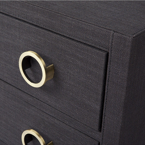 REXINGTON HOME BRYCE UPHOLSTERED BEDSIDE TABLE