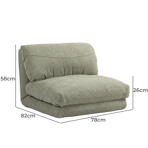PALMGROVE LANE BUBBLE SINGLE SOFA BED