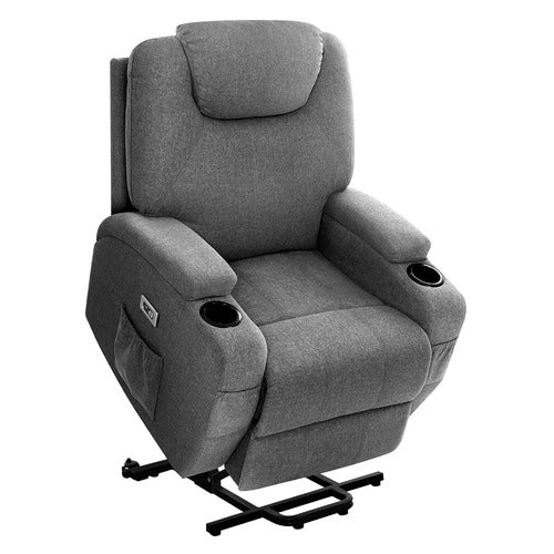 HOXTON ROOM BURKE UPHOLSTERED RECLINER ARMCHAIR