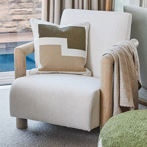 CAMPANA COLLECTIVE LUAN UPHOLSTERED ARMCHAIR