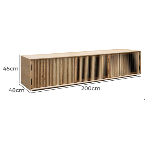 HARPER & HINDLEY CAELUM 3 DOOR TV UNIT