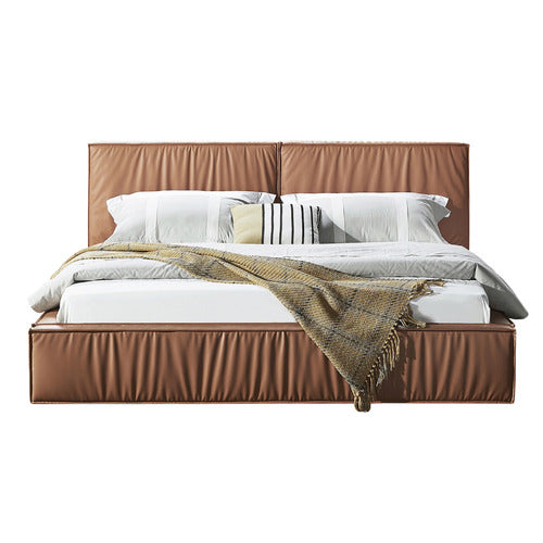 SOUTHERN STYLERS CAELUM FAUX LEATHER PLATFORM BED