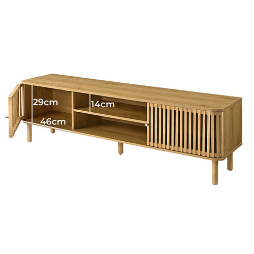 BRAXTON HOME CAIUS 2 DOOR TV UNIT