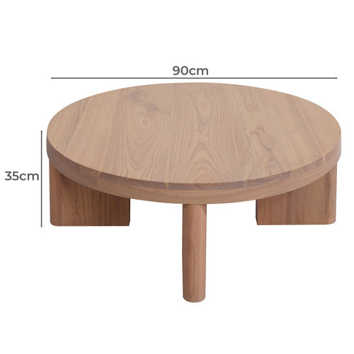 LA VERDE CAIUS MINDI WOOD COFFEE TABLE