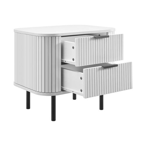 CORE LIVING CALLIX BEDSIDE TABLES (SET OF 2)