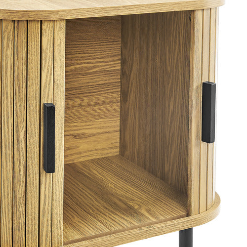 CORE LIVING CALLIX TAMBOUR BEDSIDE TABLE