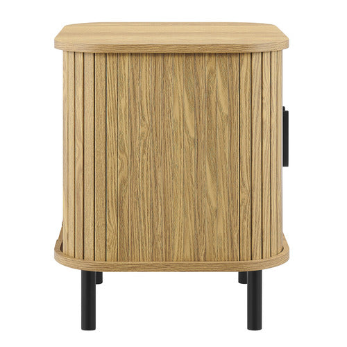 CORE LIVING CALLIX TAMBOUR BEDSIDE TABLE