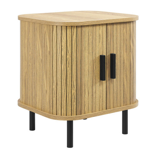 CORE LIVING CALLIX TAMBOUR BEDSIDE TABLE