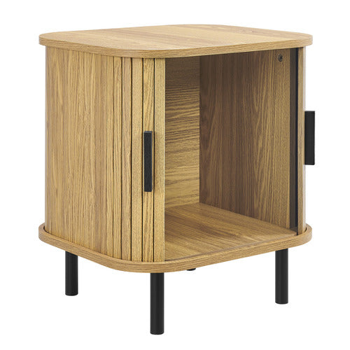 CORE LIVING CALLIX TAMBOUR BEDSIDE TABLE
