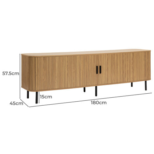 CORE LIVING CALLIX 2 DOOR ENTERTAINMENT UNIT