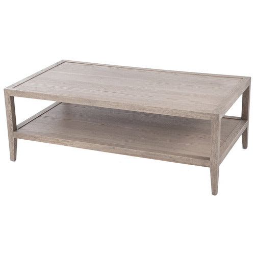 HAMILTON FURNITURE CAMERON OAK WOOD COFFEE TABLE