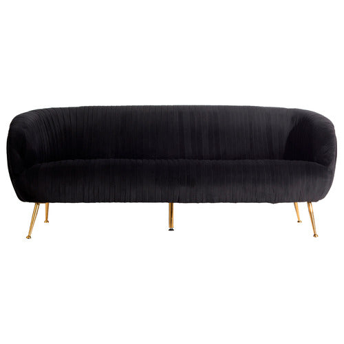 BROOKLYN AND BELLA CARDIFF 3 SEATER VELVET SOFA